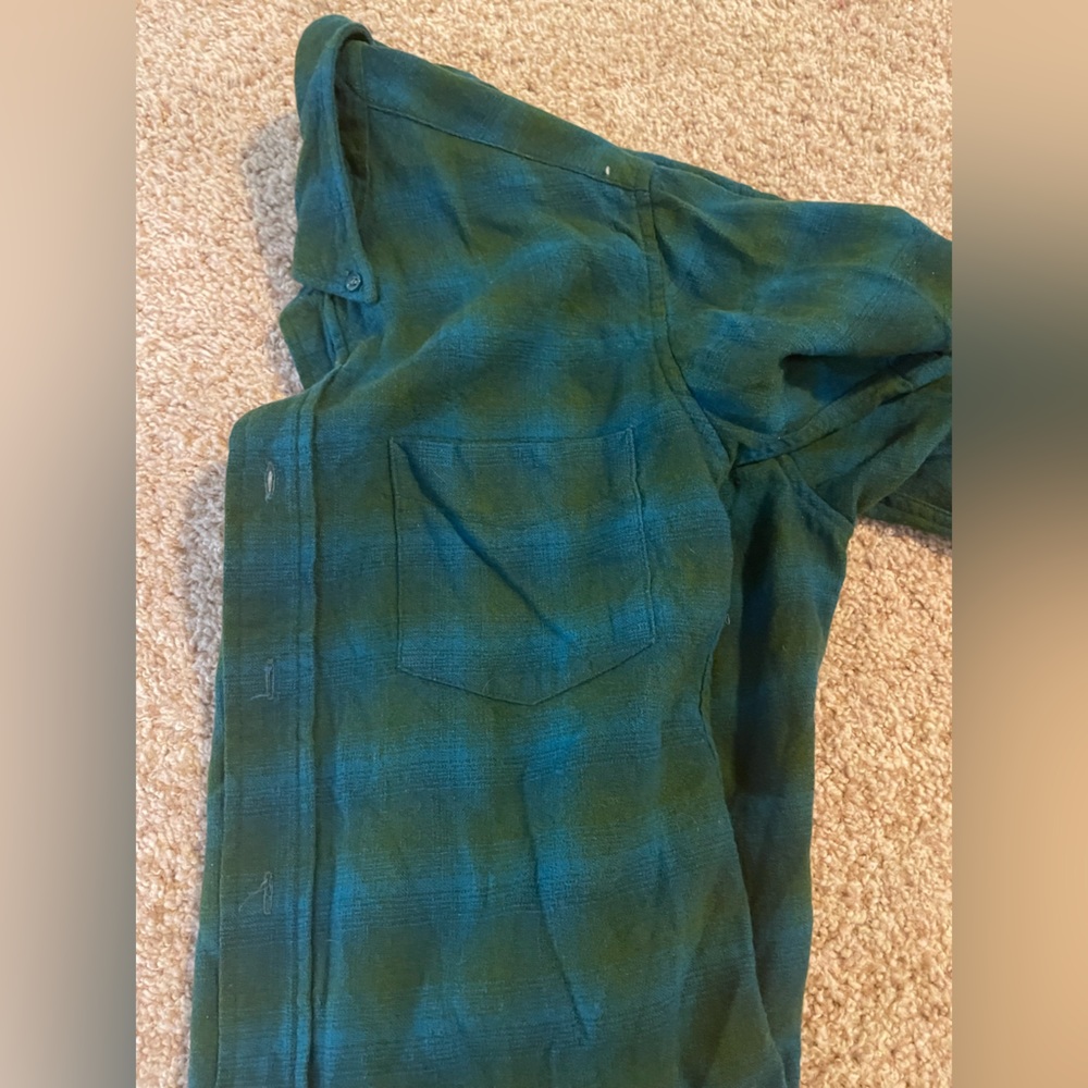 Vintage Wool Pendleton Button Up Short Sleeve Shi… - image 5